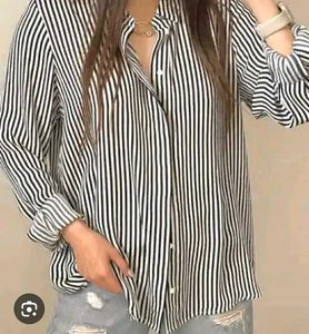 Classic Striped Button-Down Shirt