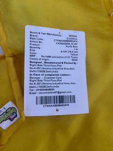 Kids Kurti Plazo (7.5-9yrs)CLEARENCE SALE