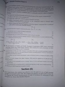 Class X, Sci Sample Paper