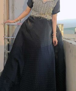 Elegant Black Ethnic lehenga