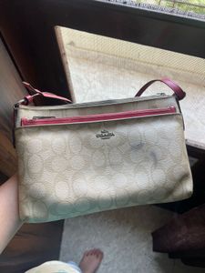 Coach Monogram Crossbody Bag