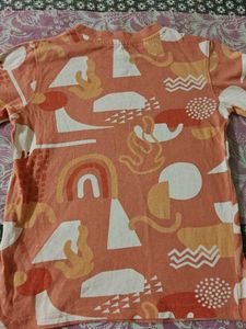 Cute Abstract Print T-Shirt