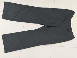Ann Taylor LOFT Flared Grey Trousers