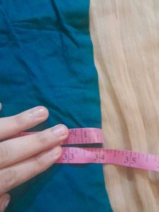 Green Sleeveless A-line Fish Cut Dress, Size -XS