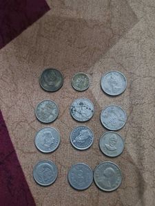 12 pcs Collection of Global Coins