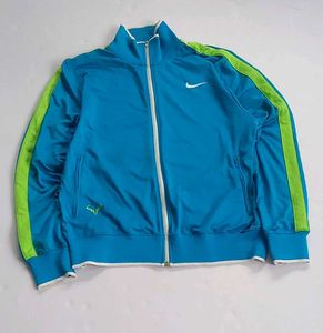 Nike Track Jacket Blue Green