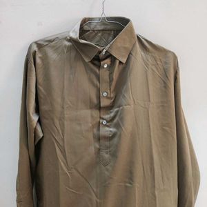 Men's Brown Kurta