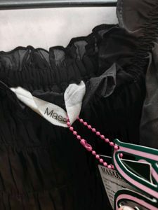 Chic Black Tiered Maxi Dress
