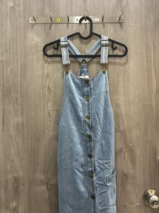 Denim Dungri with Buttons