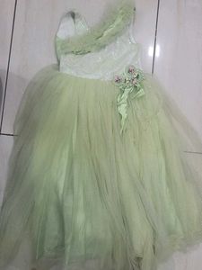 Sparkling Mint Green Gown
