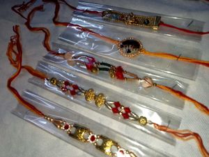 Assorted Rakhi Bracelet Set