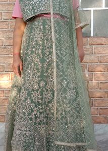 Beautiful Green Lehenga Choli
