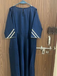 Elegant Navy Blue Kurta