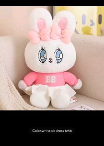 Combo Of Kawaii Cartoon Rabbit Plush Doll