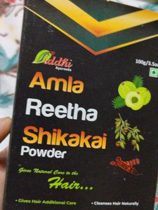 Riddhi Ayurveda Amla Reetha Shikakai Powder
