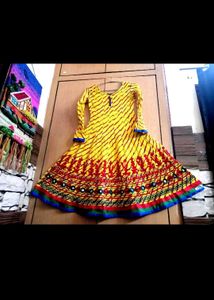 elegant embroidered anarkali suit