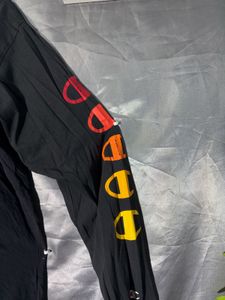 Champion Long Sleeve Black Tee