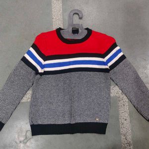 Striped Knit Sweater