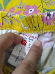 Yellow Floral Pajama Set