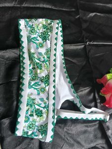 Floral Print Bikini Top