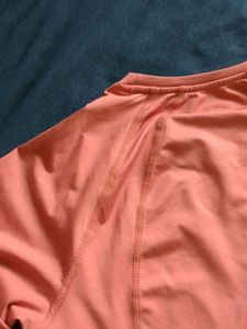 Snug fit vintage athleisure top