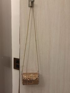 Sparkly Beaded Clutch Bag