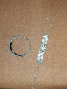 Sparkling Bracelet and Bangle Set