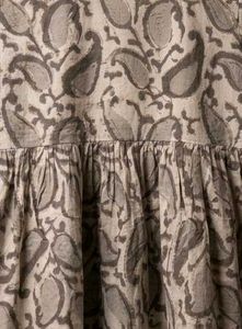 Paisley Print Cotton Kurta