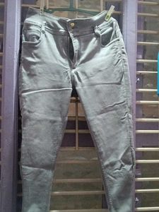 Gray Skinny Fit Jeans 36 size
