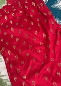 Sparkling Red Anarkali 🥰😍