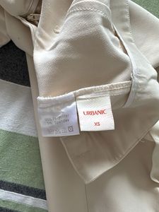 Cream Wide Leg Trousers