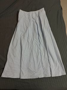 Chic Striped Maxi Skirt