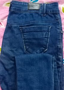 4)Ladies Jeans, (Deep Blue Color)