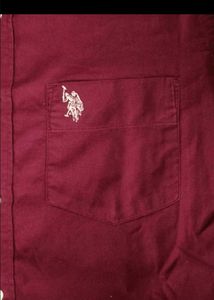 U.S. Polo Assn. Maroon Shirt