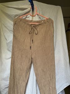 ZARA Women's Casual Crinkle Pants