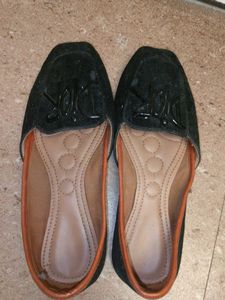 Designer Black Flats