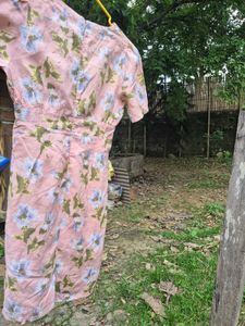Chic Floral Print Midi Dress