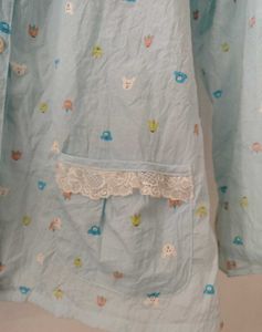 Cute Blue Pajama Set