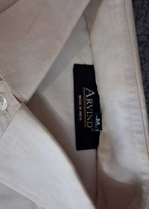 Classic Cream Long Sleeve Shirt
