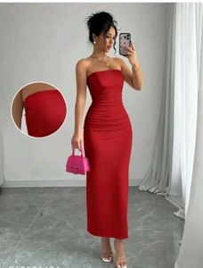 Chic Red Bodycon Dress