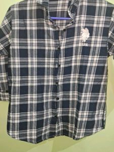 Plaid Polo Shirt