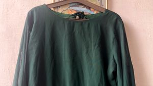 Bottle Green Gown