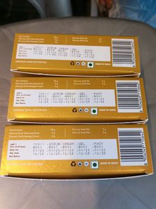 Nature's Gold Facial Kit 3pcs Combo
