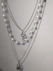 Layered Pearl Necklace