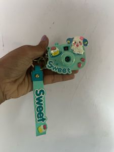 Cute Tumbler Keychain and projector camera