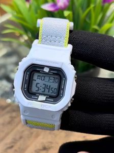 G-Shock White & Yellow Digital Watch