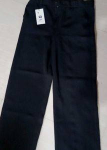 Classic Formal Black Trousers for Women High Wai