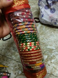 Assorted Ethnic Jewelry and Makeup Bundle