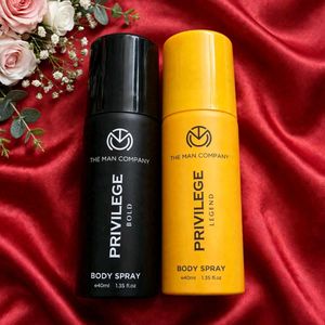 The Man Company Body Sprays (2 Pcs)