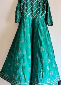 Beautiful Green Ethnic Gown